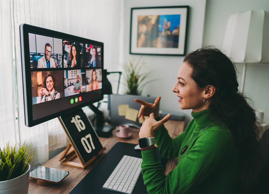 Women on Video Call