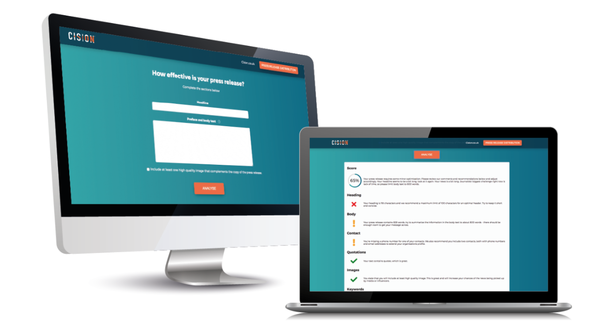 Analice su comunicado de prensa