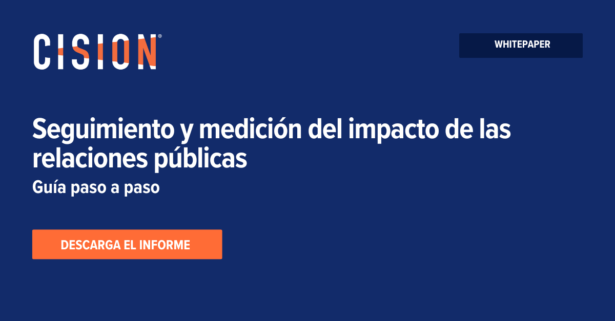 Supervisar y medir el impacto de las relaciones públicas Supervisar y medir el impacto de las relaciones públicas